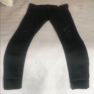 Rag and Bone Black Skinny Jeans